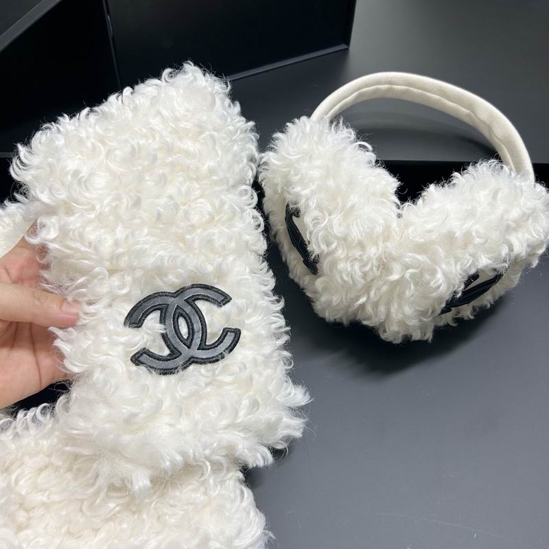 Chanel scarf earmuff dx (5)