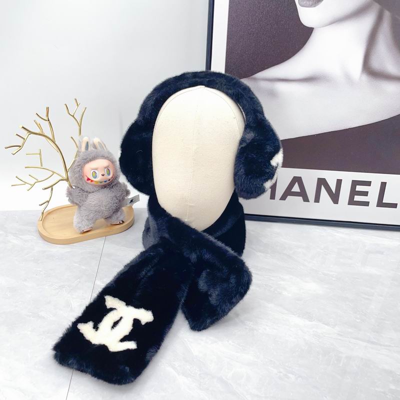 Chanel scarf earmuff dx (55)