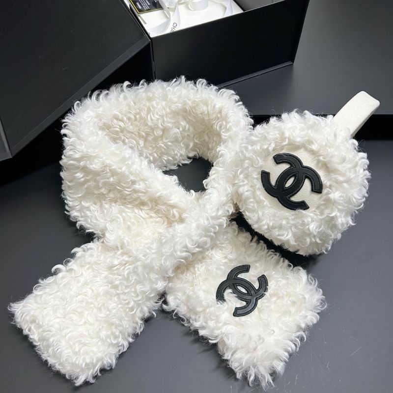 Chanel scarf earmuff dx (6)