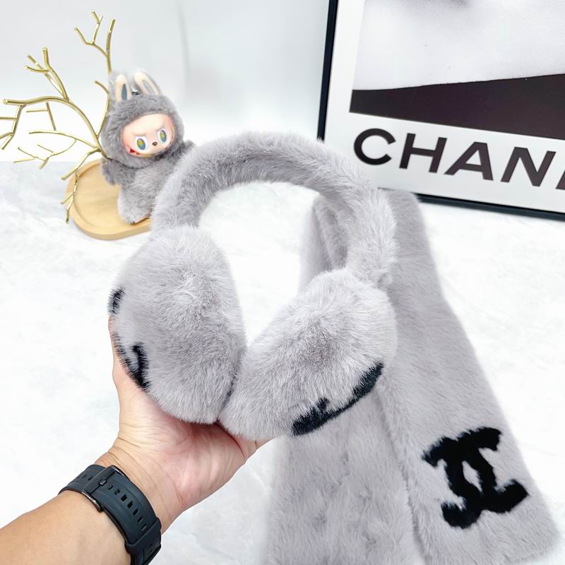 Chanel scarf earmuff dx (68)