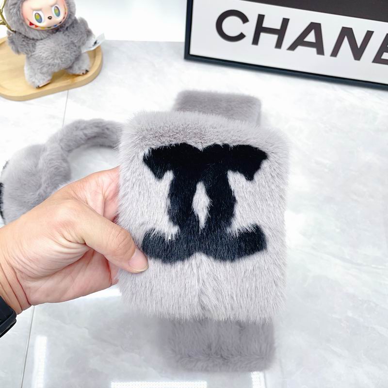 Chanel scarf earmuff dx (69)