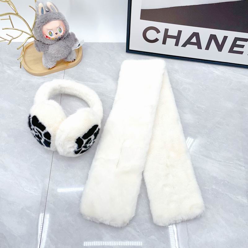 Chanel scarf earmuff dx (8)