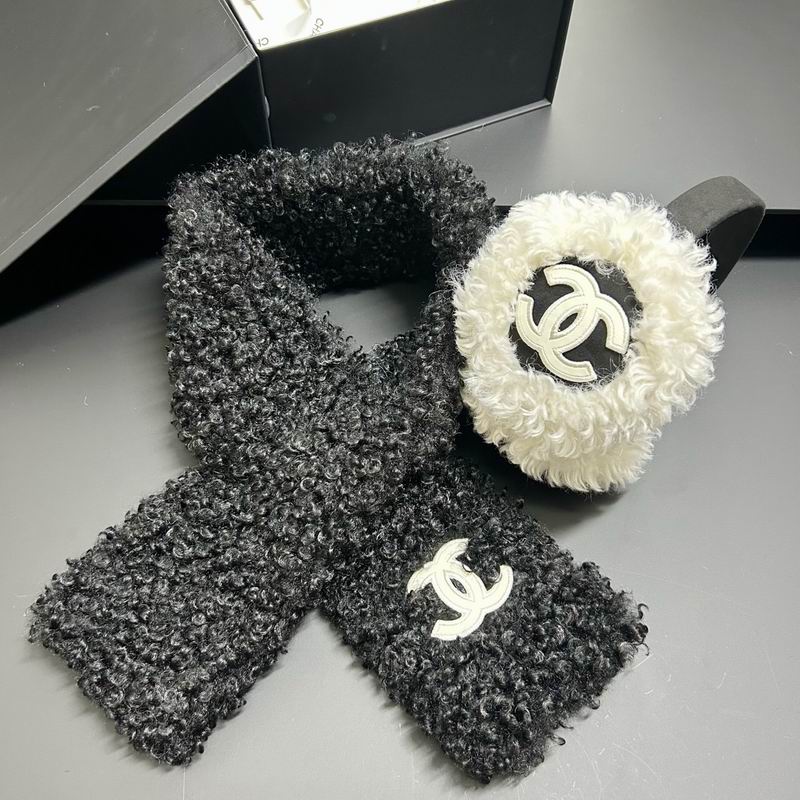 Chanel scarf earmuff dx (8)