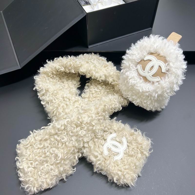 Chanel scarf earmuff dx (9)