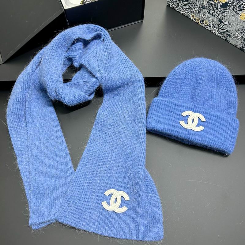 Chanel scarf hat dx (10)