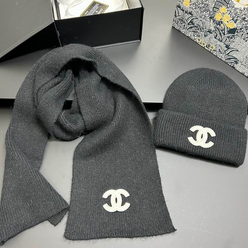 Chanel scarf hat dx (14)
