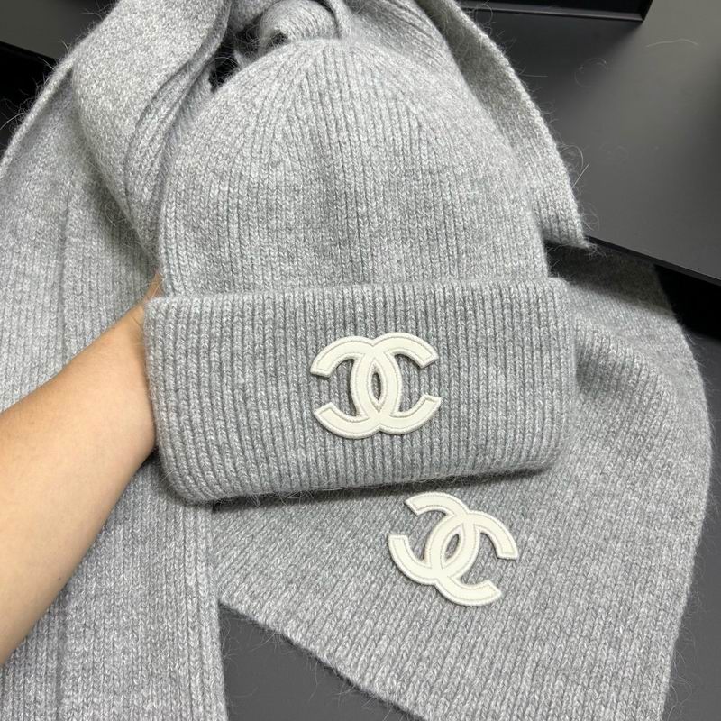 Chanel scarf hat dx (5)