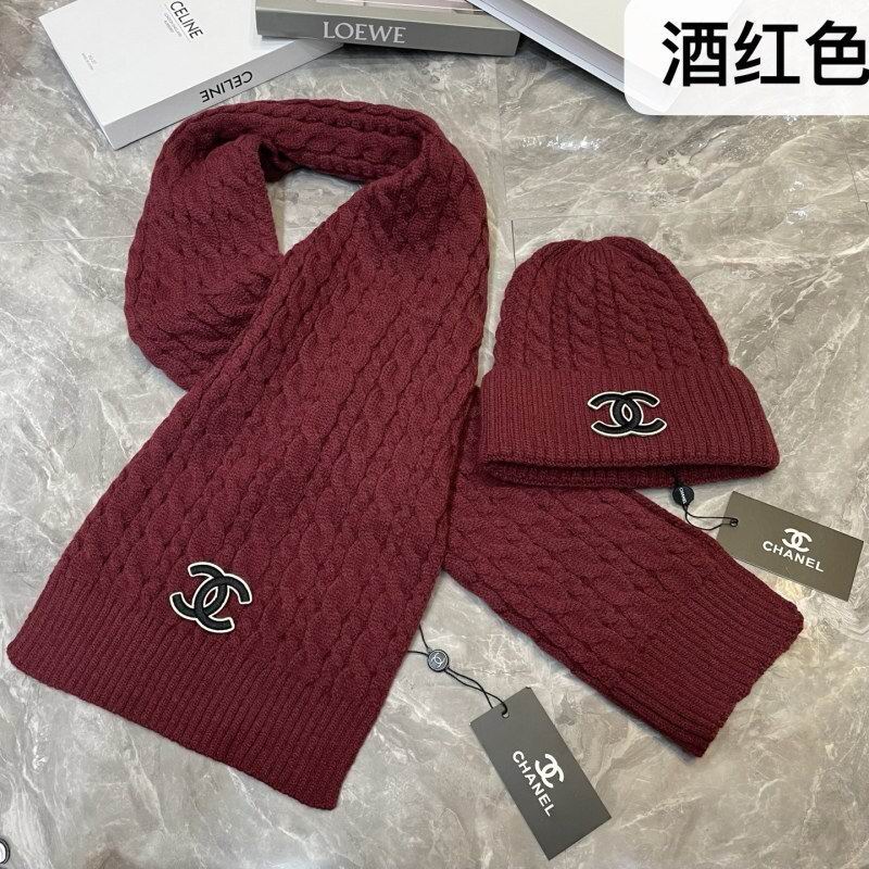 Chanel scarf hat hm (475)