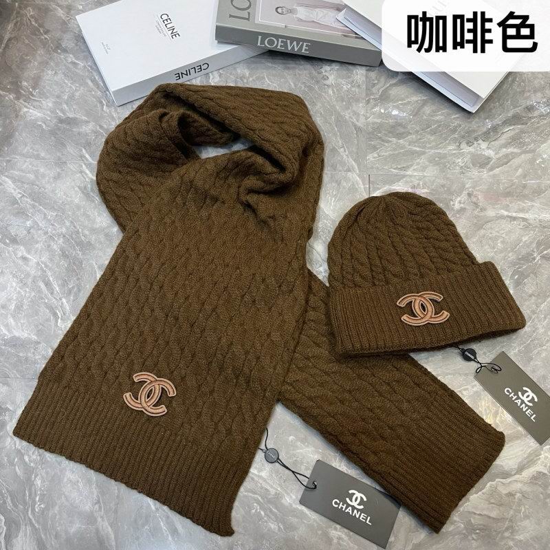 Chanel scarf hat hm (477)