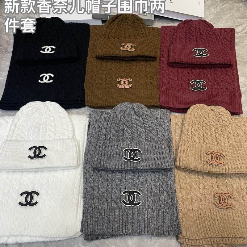 Chanel scarf hat hm (479)