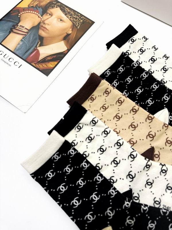 Chanel socks QY (4)