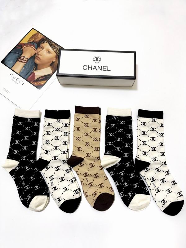 Chanel socks QY (5)
