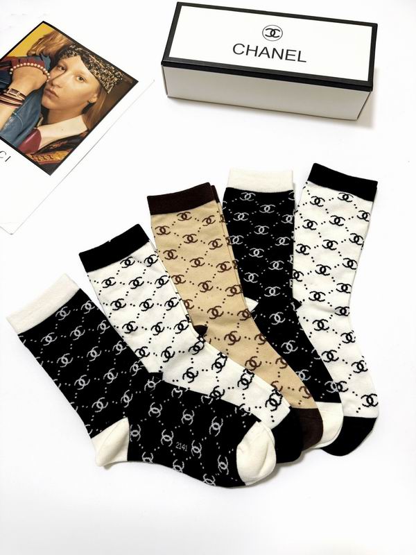 Chanel socks QY (6)