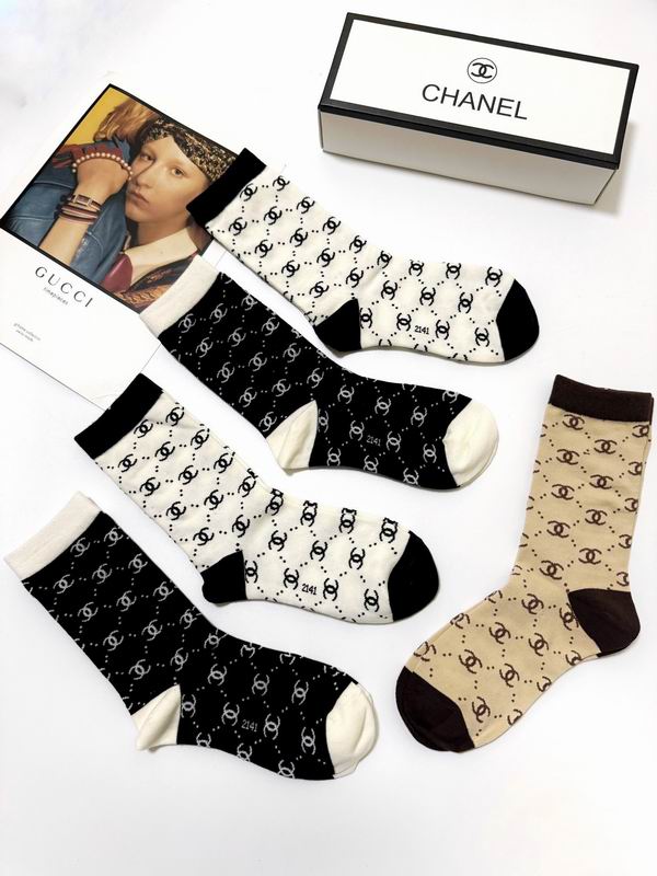 Chanel socks QY (7)