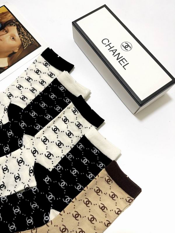Chanel socks QY (9)