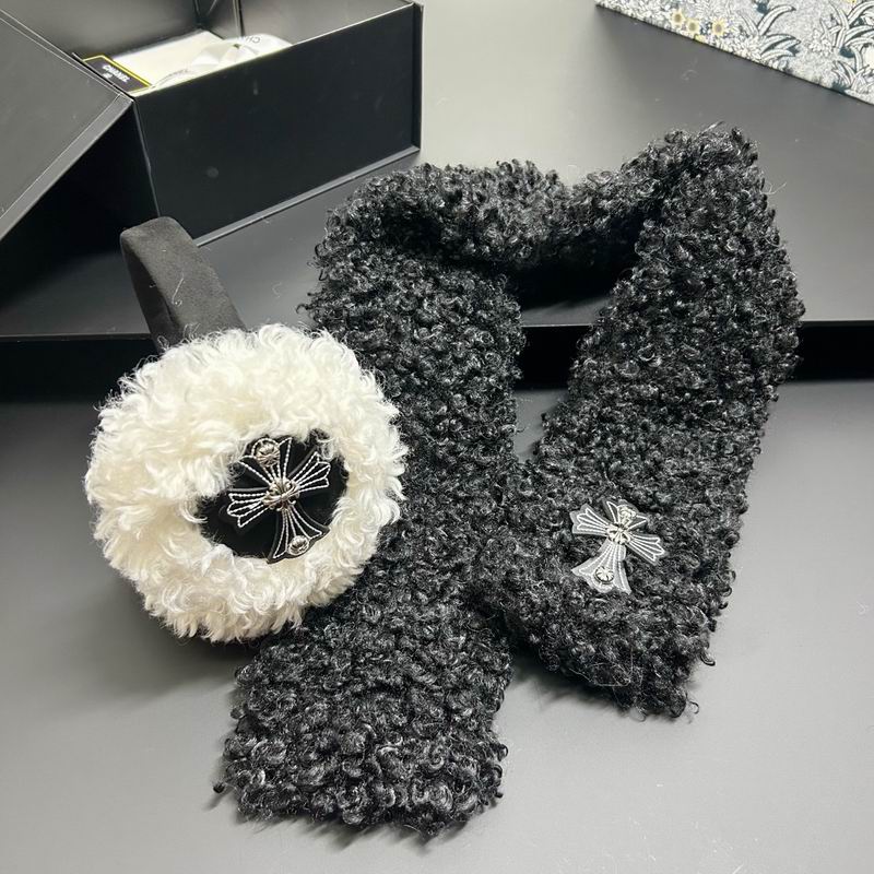 Chrome Hearts scarf earmuff dx (8)