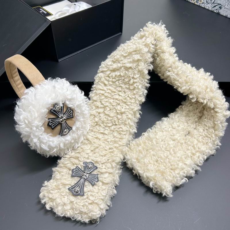Chrome Hearts scarf earmuff dx (9)