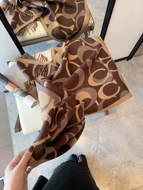Coach Scarf 190X60cm 97%羊毛3%羊绒 E23 (11)