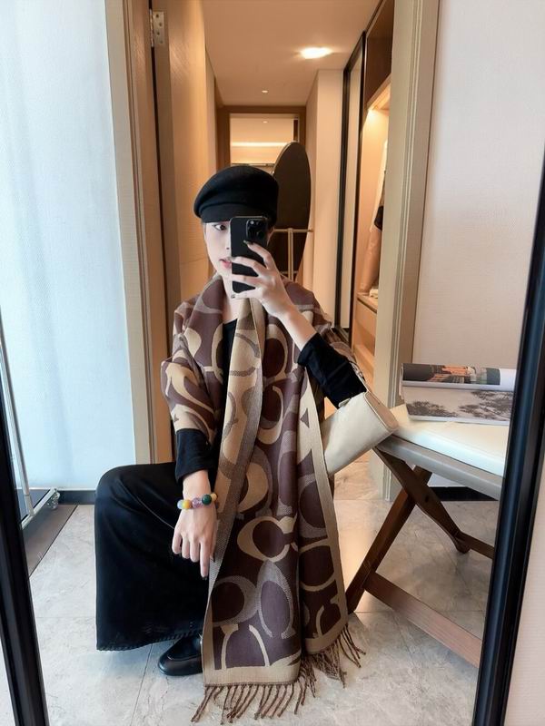 Coach Scarf 190X60cm 97%羊毛3%羊绒 E23 (13)