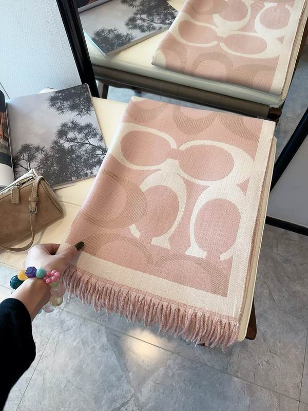 Coach Scarf 190X60cm 97%羊毛3%羊绒 E23 (15)