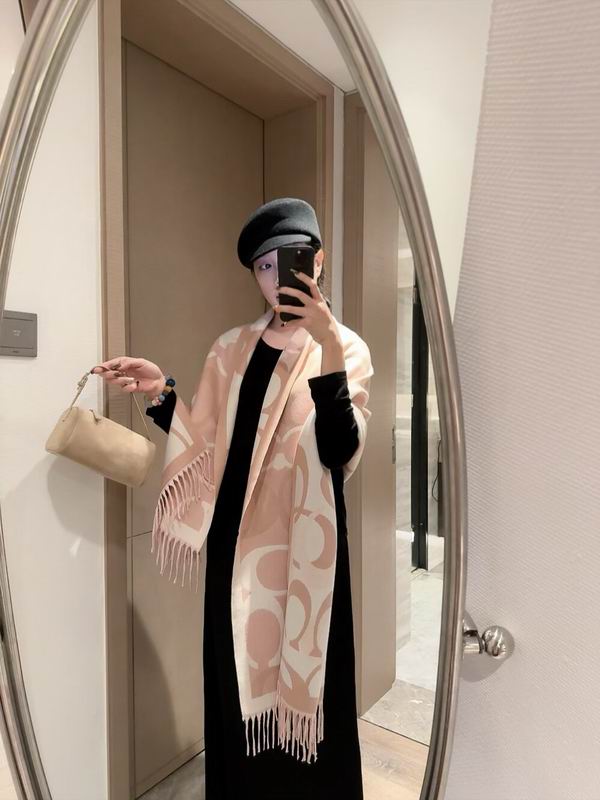 Coach Scarf 190X60cm 97%羊毛3%羊绒 E23 (17)