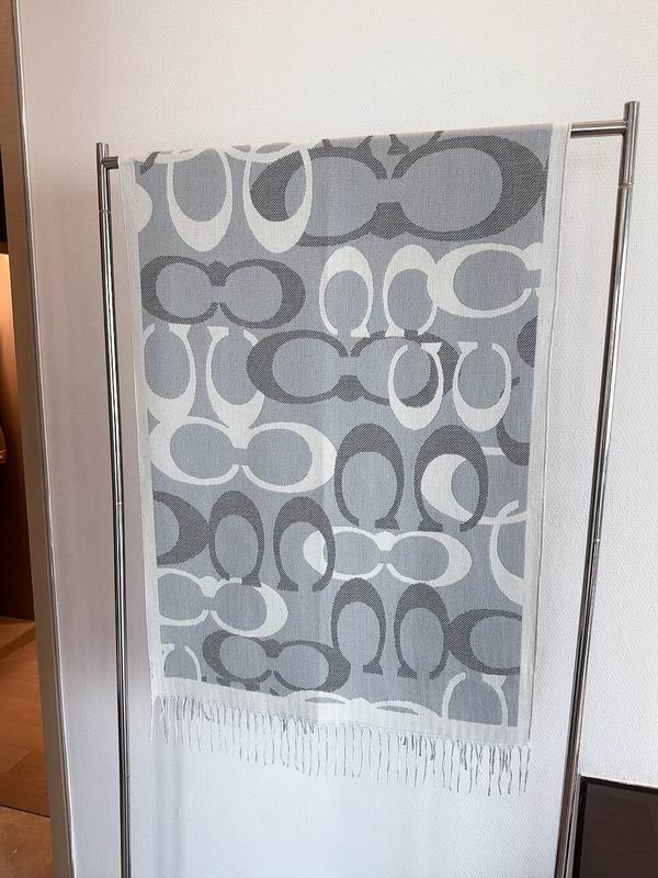 Coach Scarf 190X60cm 97%羊毛3%羊绒 E23 (2)