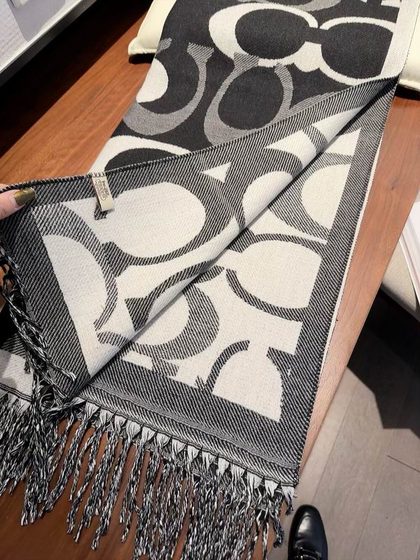 Coach Scarf 190X60cm 97%羊毛3%羊绒 E23 (25)