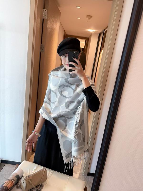 Coach Scarf 190X60cm 97%羊毛3%羊绒 E23 (5)