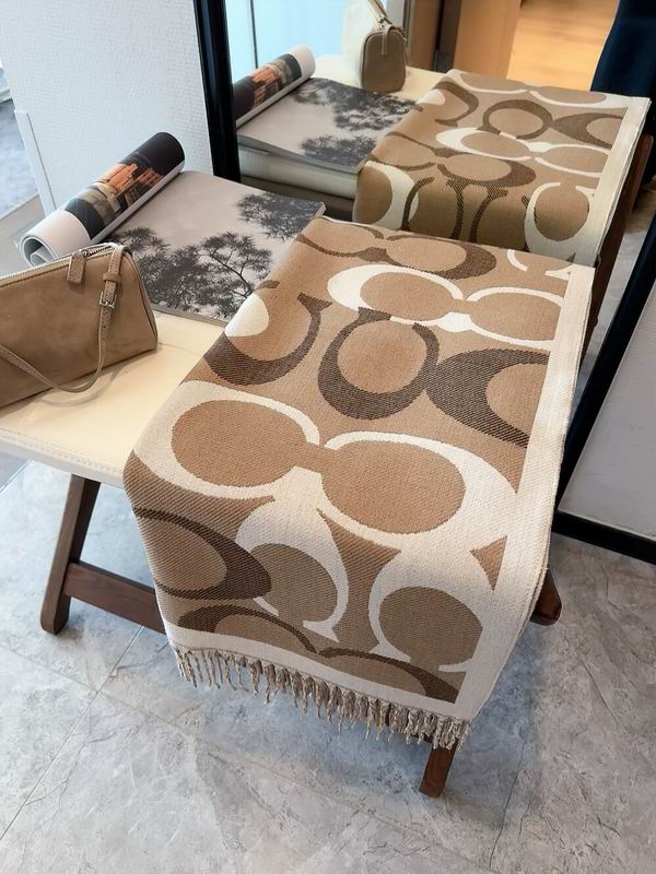 Coach Scarf 190X60cm 97%羊毛3%羊绒 E23 (6)