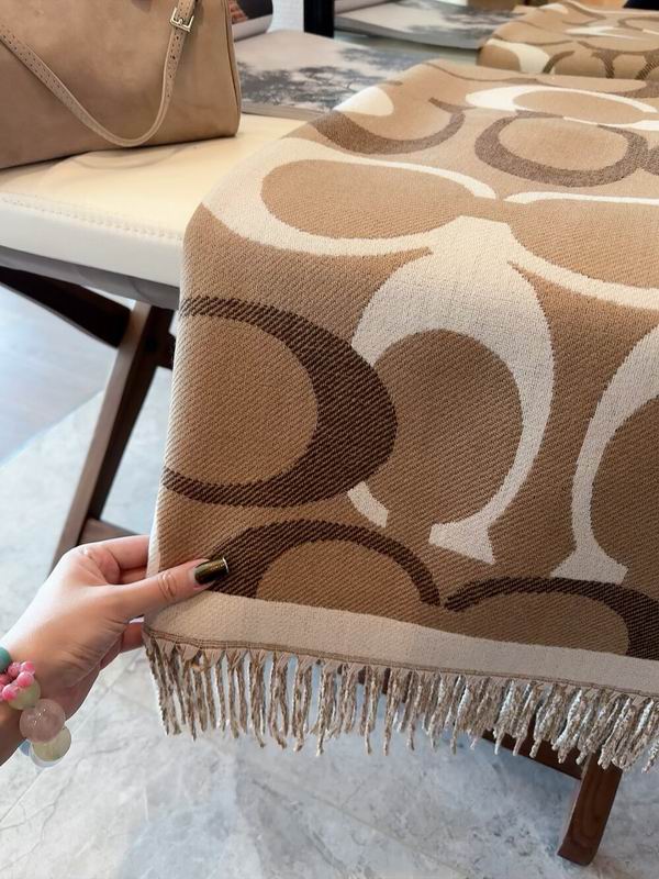 Coach Scarf 190X60cm 97%羊毛3%羊绒 E23 (7)