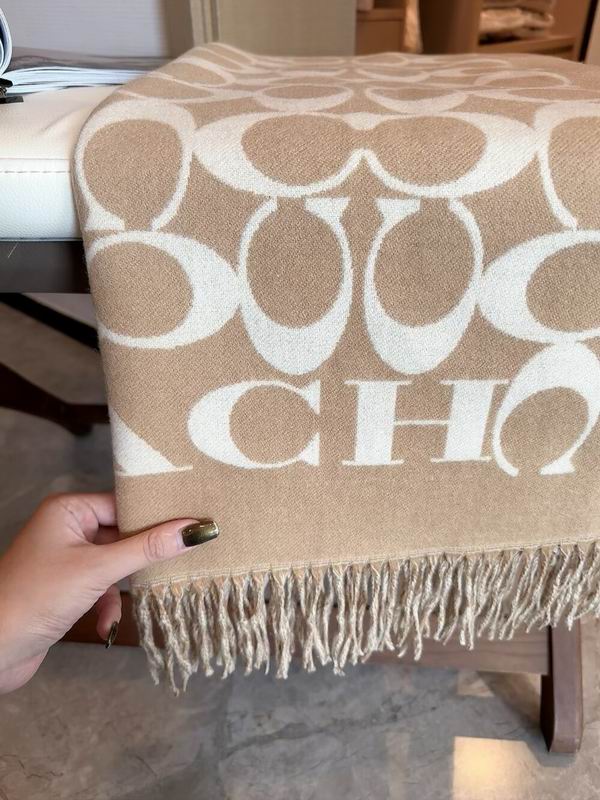 Coach Scarf 195X53cm 97%羊毛3%羊绒 E21 (16)