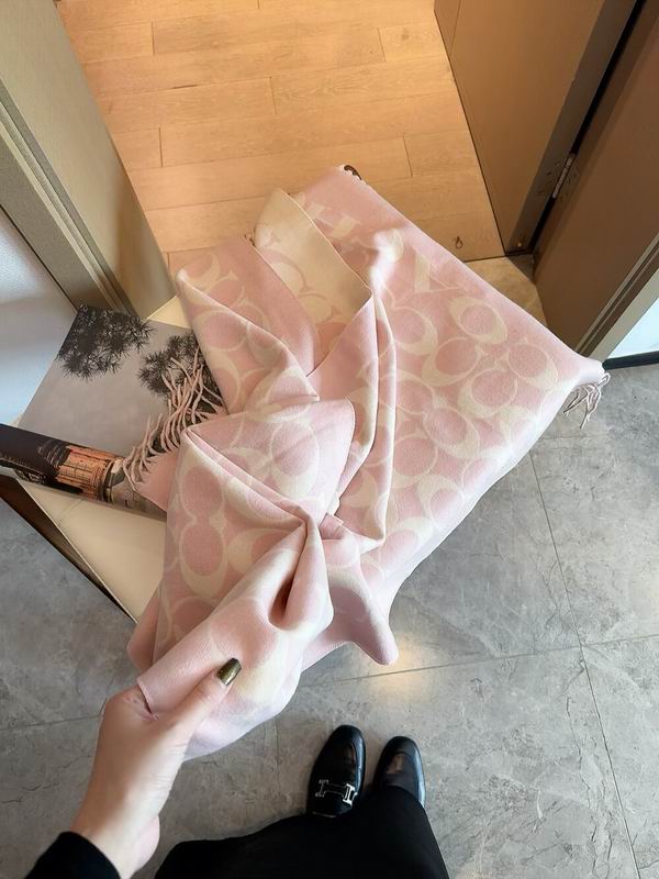 Coach Scarf 195X53cm 97%羊毛3%羊绒 E21 (7)