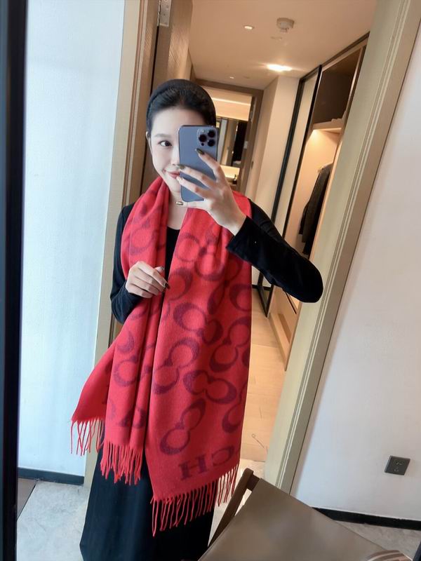 Coach Scarf 195X53cm 97%羊毛3%羊绒 E24 (12)