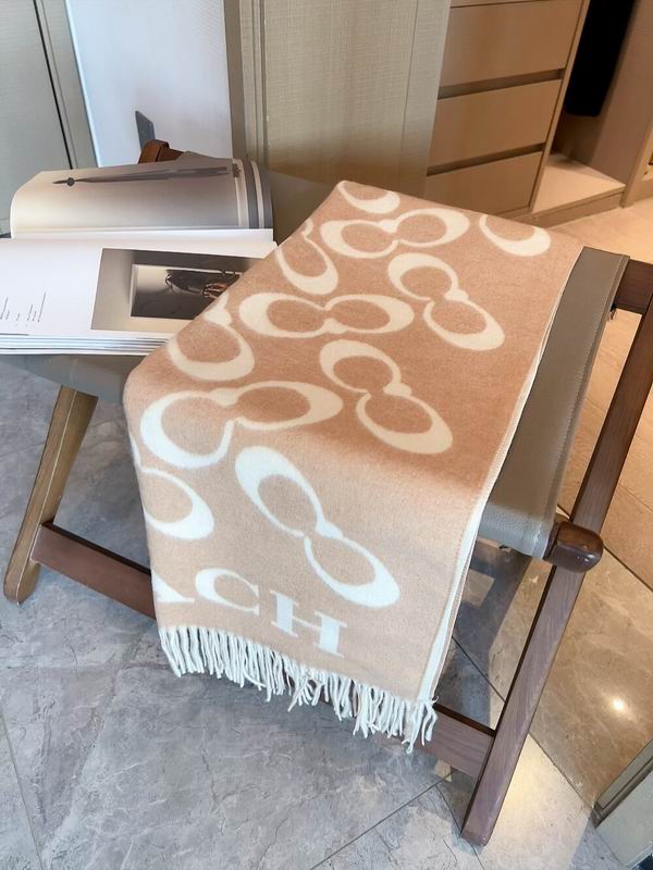 Coach Scarf 195X53cm 97%羊毛3%羊绒 E24 (14)
