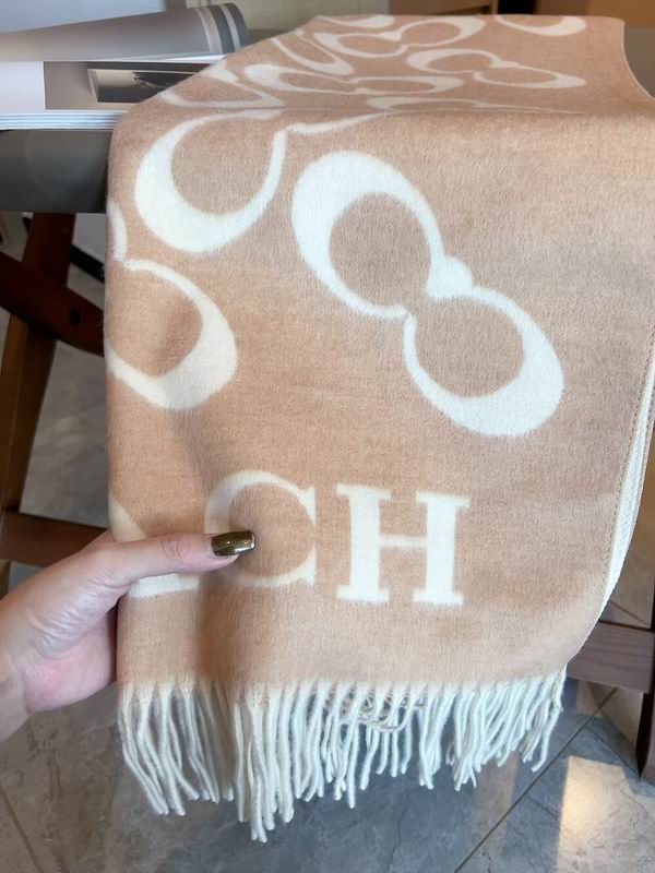Coach Scarf 195X53cm 97%羊毛3%羊绒 E24 (15)