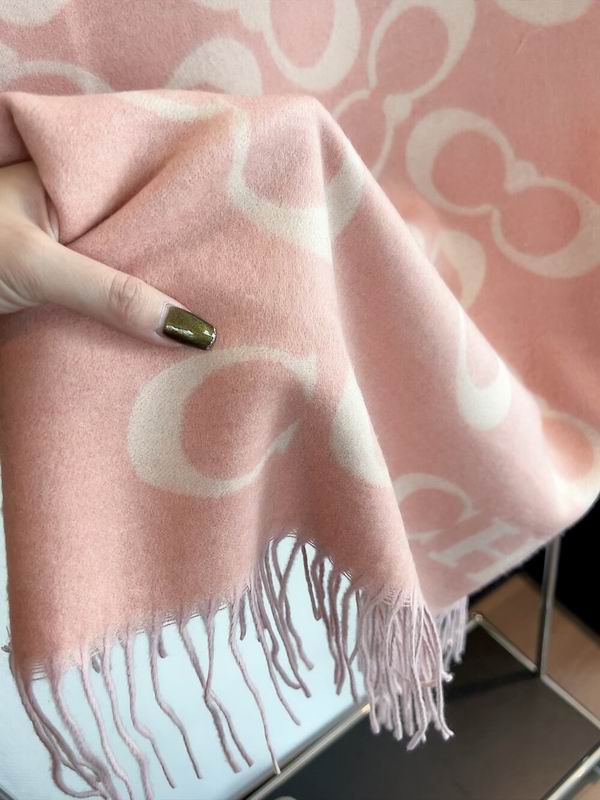 Coach Scarf 195X53cm 97%羊毛3%羊绒 E24 (24)