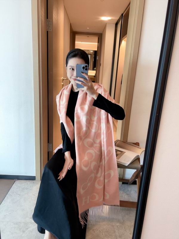 Coach Scarf 195X53cm 97%羊毛3%羊绒 E24 (25)
