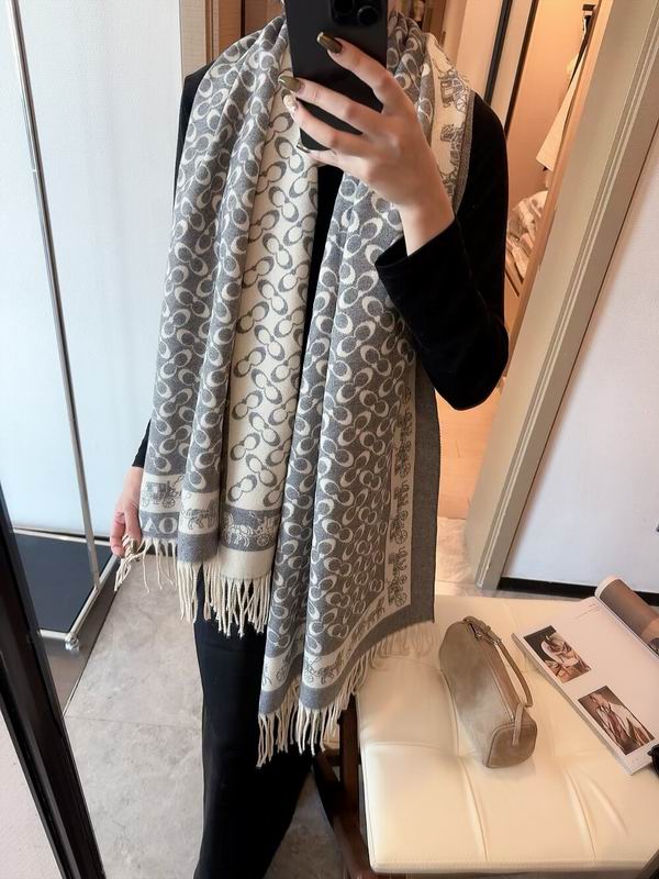 Coach Scarf 195X53cm 97%羊毛3%羊绒 E35 (18)
