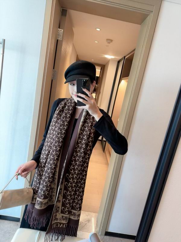 Coach Scarf 195X53cm 97%羊毛3%羊绒 E35 (23)