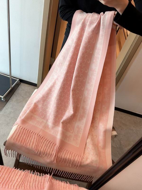 Coach Scarf 195X53cm 97%羊毛3%羊绒 E35 (26)