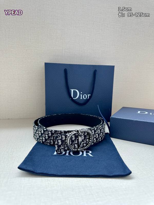 Dior belt 35mmX95-125cm 8L (100)