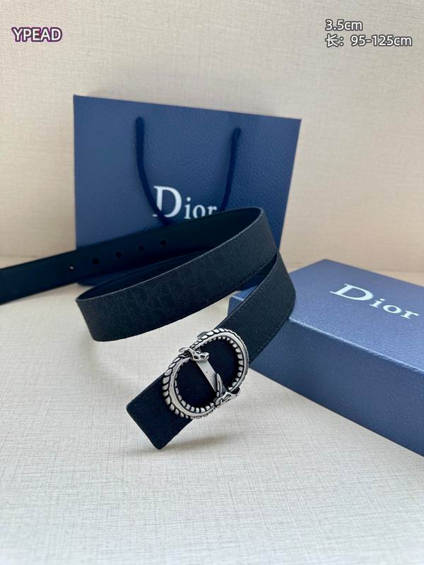 Dior belt 35mmX95-125cm 8L (40)