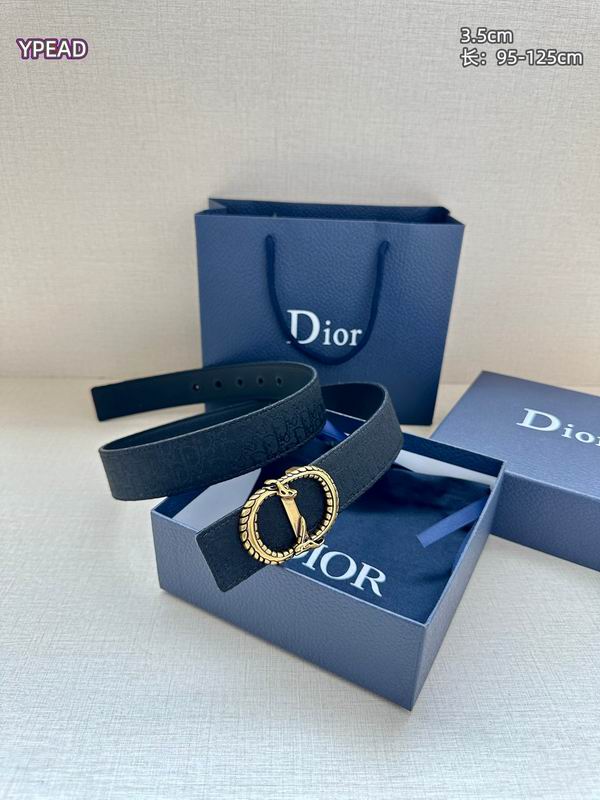 Dior belt 35mmX95-125cm 8L (41)