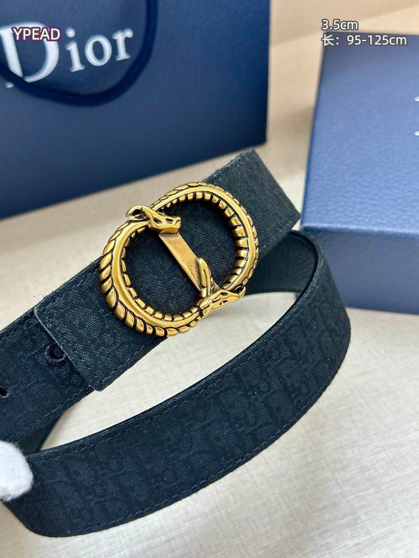 Dior belt 35mmX95-125cm 8L (43)