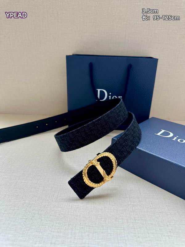 Dior belt 35mmX95-125cm 8L (57)