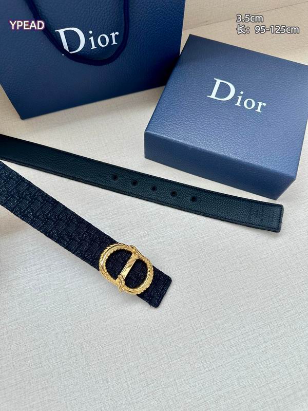 Dior belt 35mmX95-125cm 8L (58)