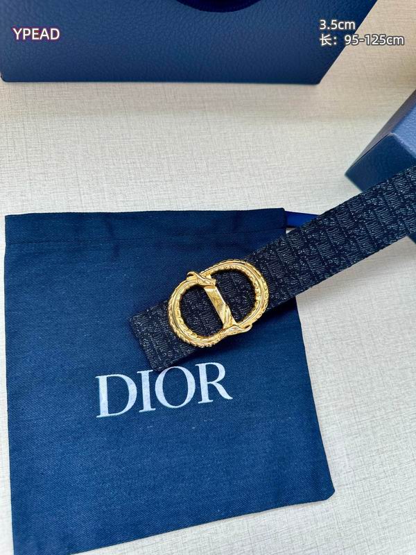 Dior belt 35mmX95-125cm 8L (60)
