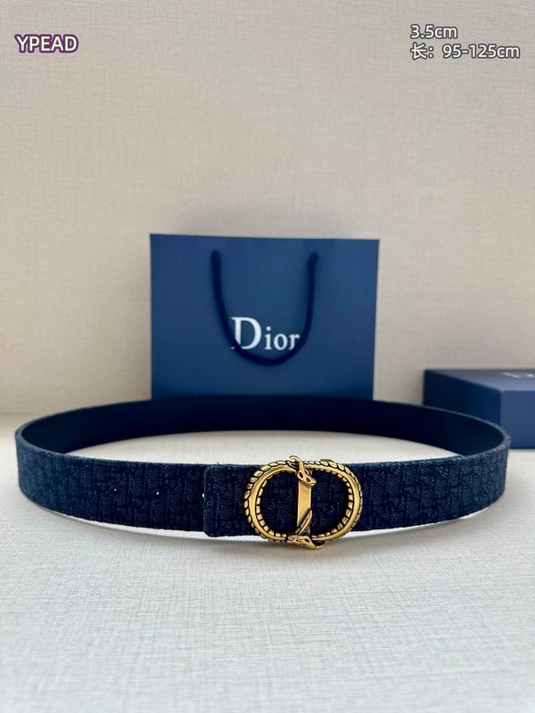 Dior belt 35mmX95-125cm 8L (61)