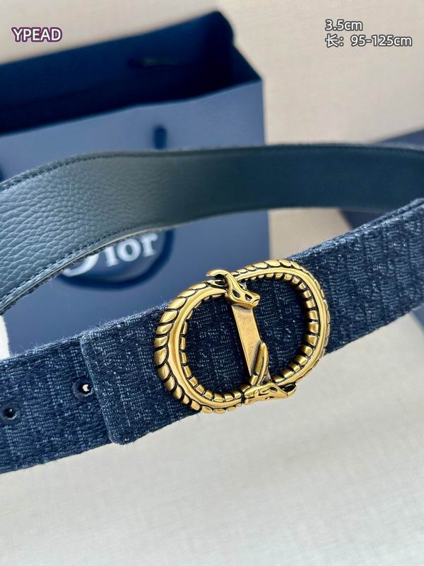 Dior belt 35mmX95-125cm 8L (62)