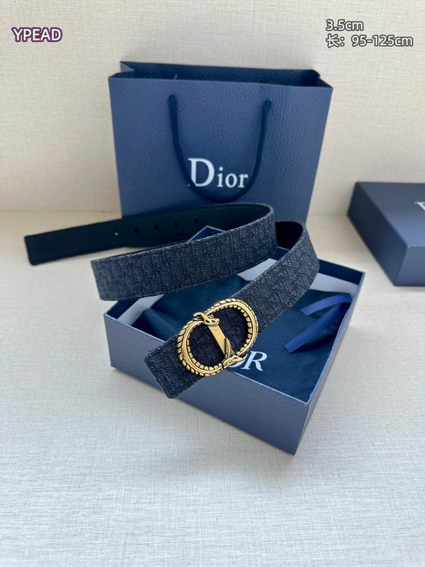 Dior belt 35mmX95-125cm 8L (64)